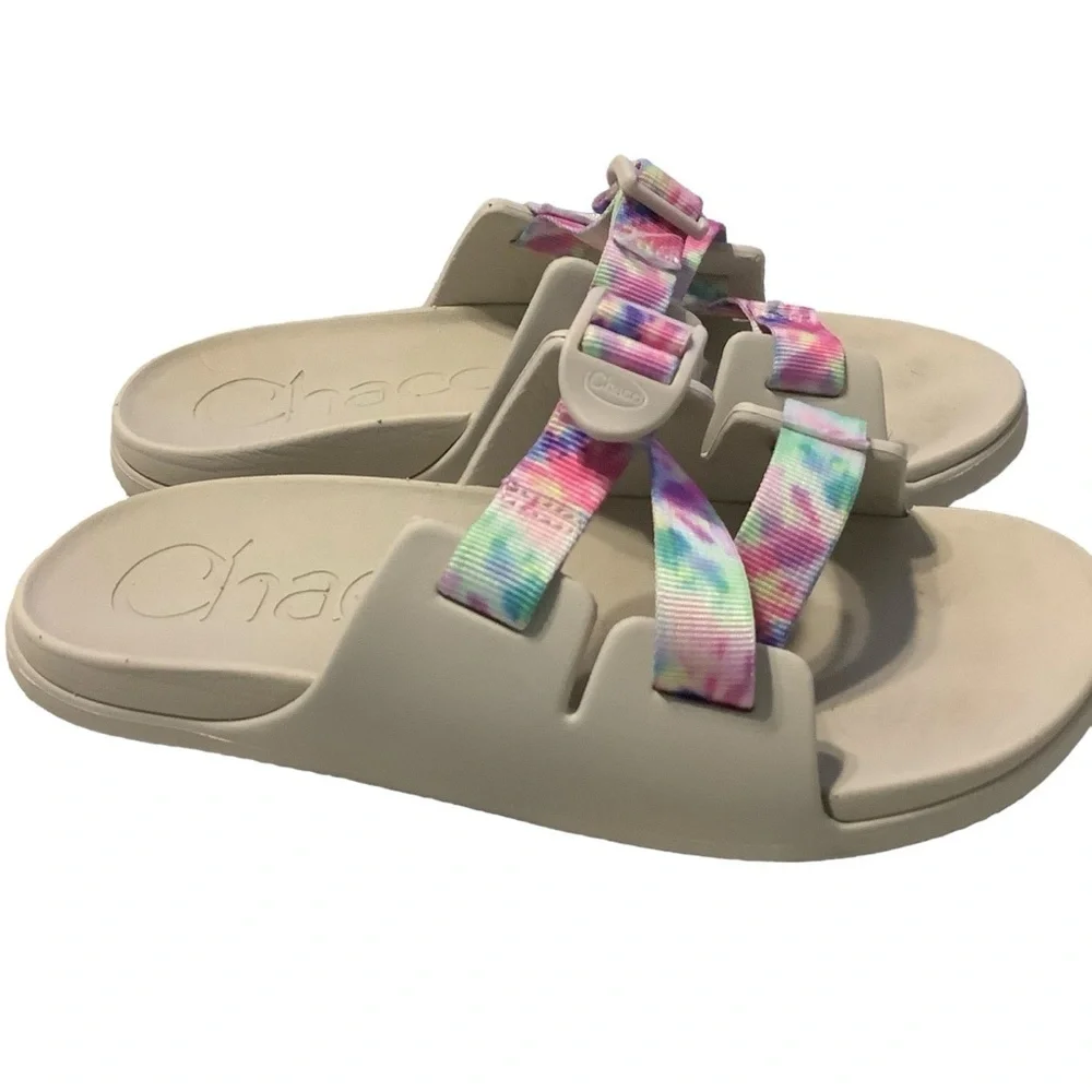 Chaco‎ Chillos Sandals size 6 Light Tie Dye Waterproof